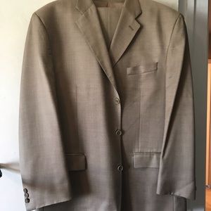 100% wool men’s suit
